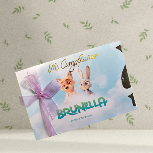 Invitaciones impresas personalizadas